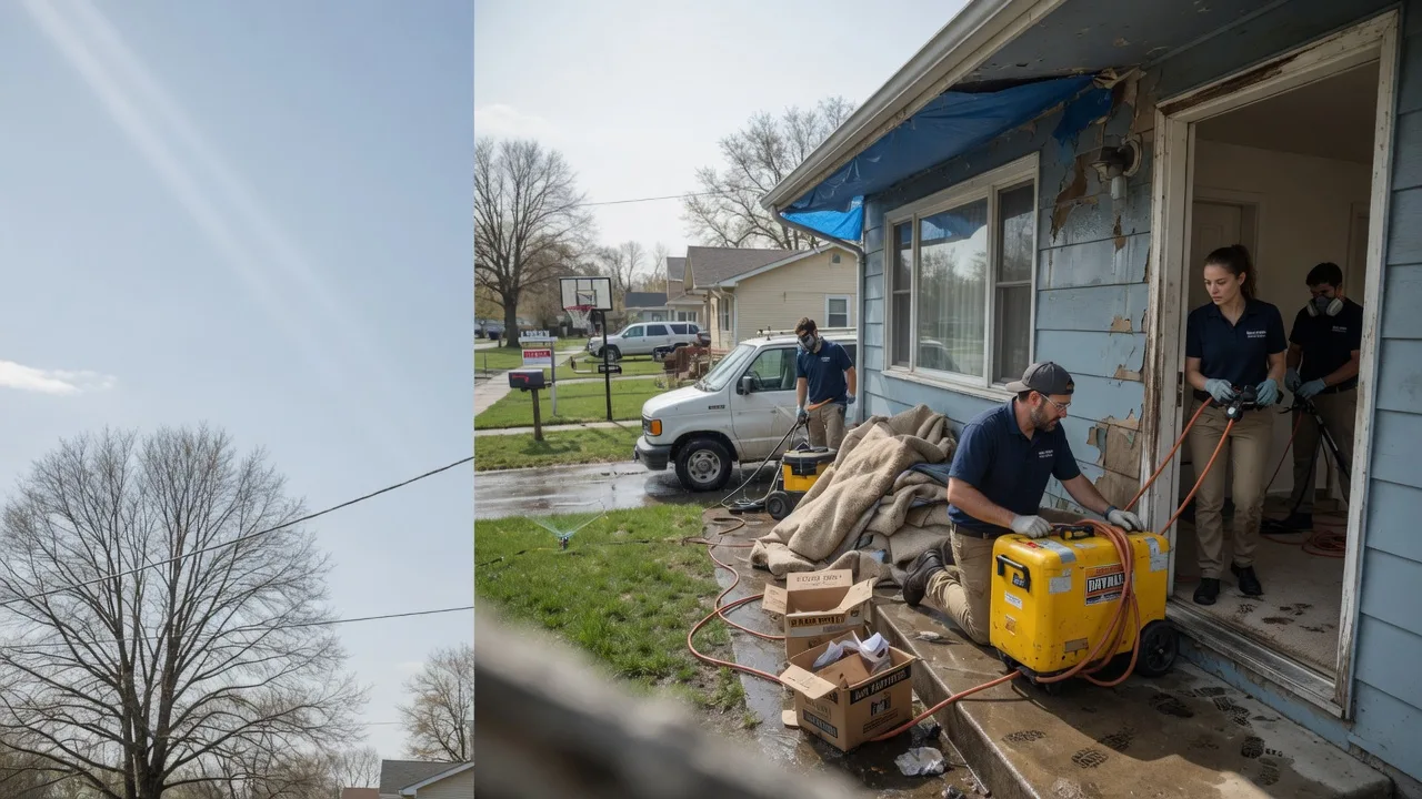 Basement Flood Cleanup in Williamstown, KY near me